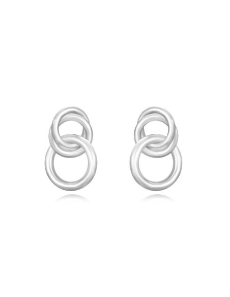 Pendientes de Acero Inox. (bañado en Oro 18K). Regala Caprichos Laura