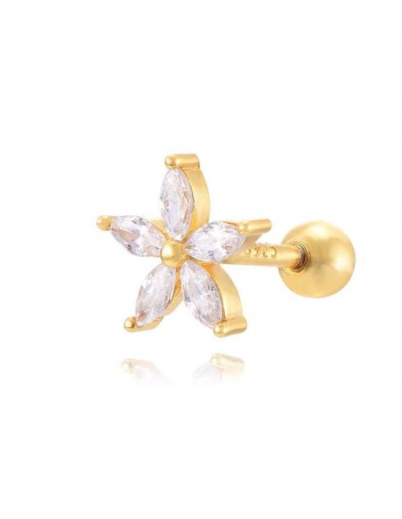 Piercings de plata/oro 18K ideales para pieles sensibles