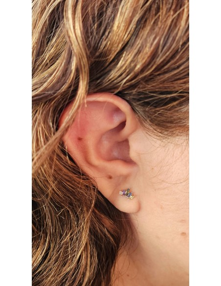 Piercings de plata/oro 18K ideales para pieles sensibles