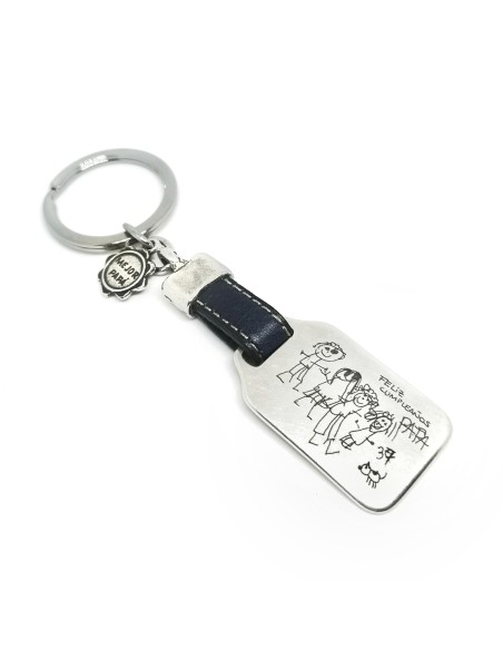 Llavero “Dibujo para PAPÁ” | Caprichos Laura