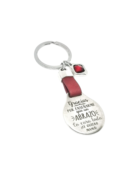 Llavero “Un abrazo lo cura todo” | Caprichos Laura