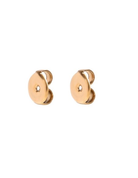 Pendientes de Acero Inox. (bañado en Oro 18K). Regala Caprichos Laura