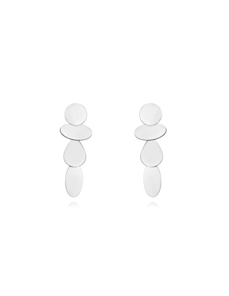 Pendientes de Acero Inox. (bañado en Oro 18K). Regala Caprichos Laura