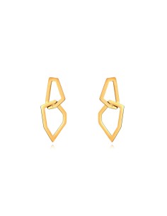 Pendientes de Acero Inox. (bañado en Oro 18K). Regala Caprichos Laura