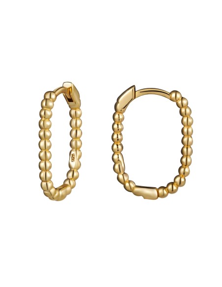 Pendientes de Plata bañado en Oro 18K. Regala Caprichos Laura