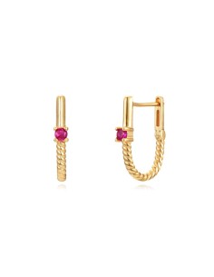 Pendientes de Plata bañado en Oro 18K. Regala Caprichos Laura