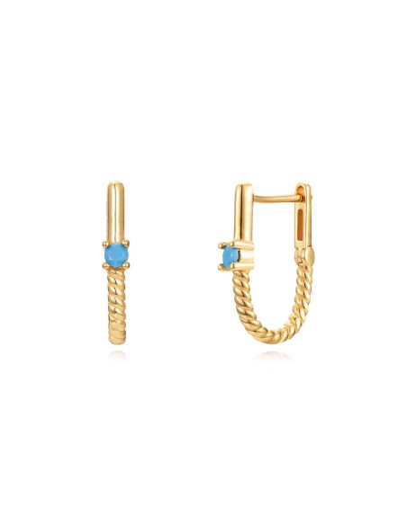 Pendientes de Plata bañado en Oro 18K. Regala Caprichos Laura