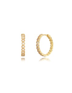 Pendientes de Plata bañado en Oro 18K. Regala Caprichos Laura