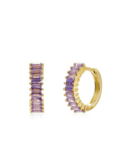 Pendientes de Plata bañado en Oro 18K. Regala Caprichos Laura