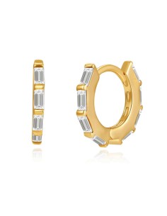 Pendientes de Plata bañado en Oro 18K. Regala Caprichos Laura