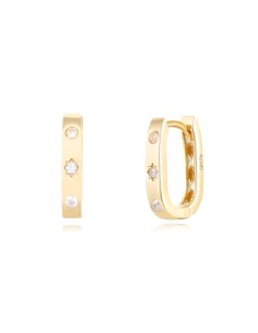 Pendientes de Plata bañado en Oro 18K. Regala Caprichos Laura