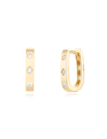 Pendientes de Plata bañado en Oro 18K. Regala Caprichos Laura